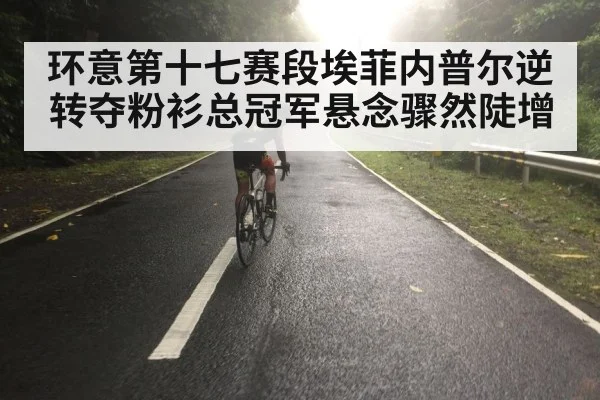 环意第十七赛段埃菲内普尔逆转夺粉衫总冠军悬念骤然陡增